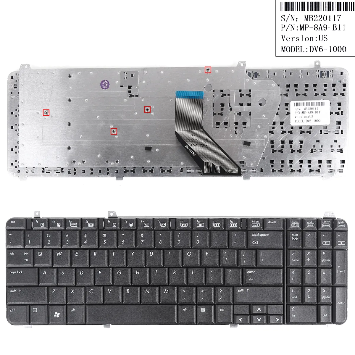 Picture of HP DV6-1000 DV6-2000 BLACK （Big Enter ,  win8 ）